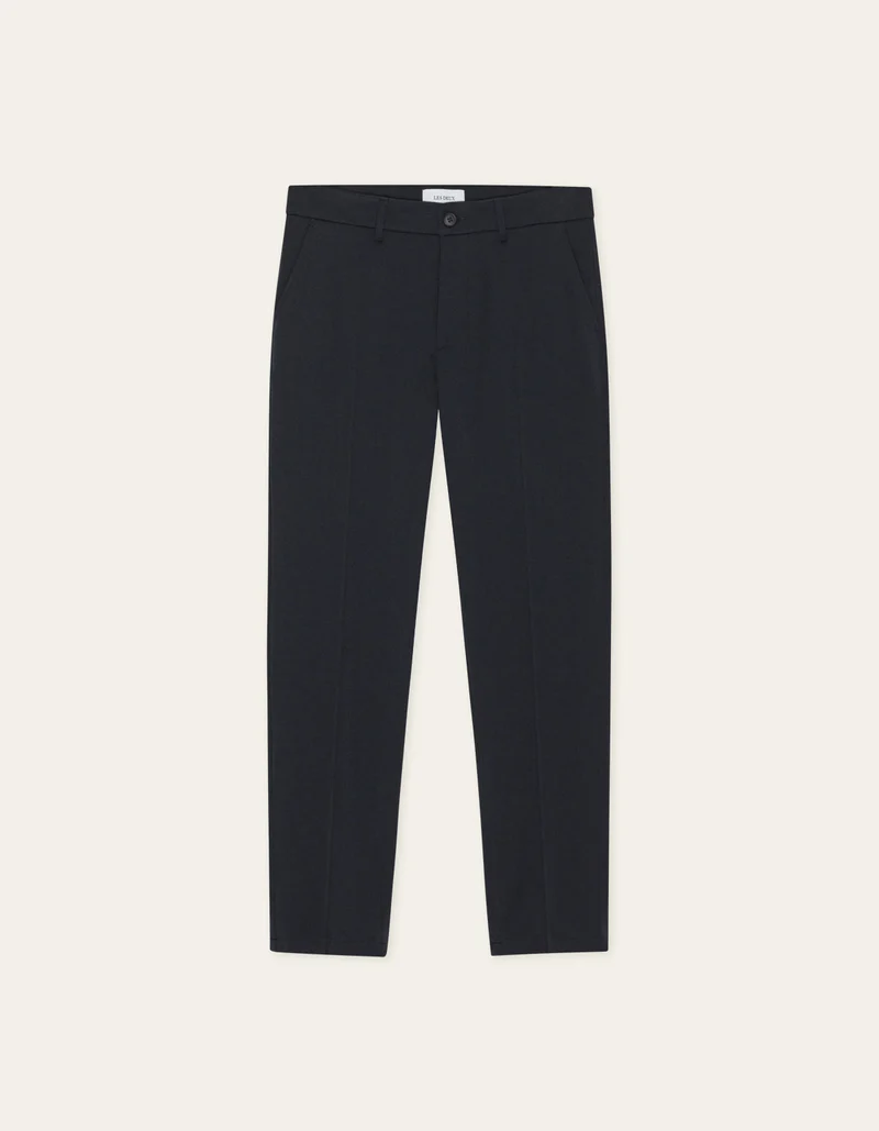 Les Deux COMO REG SUIT PANTS Dark Navy