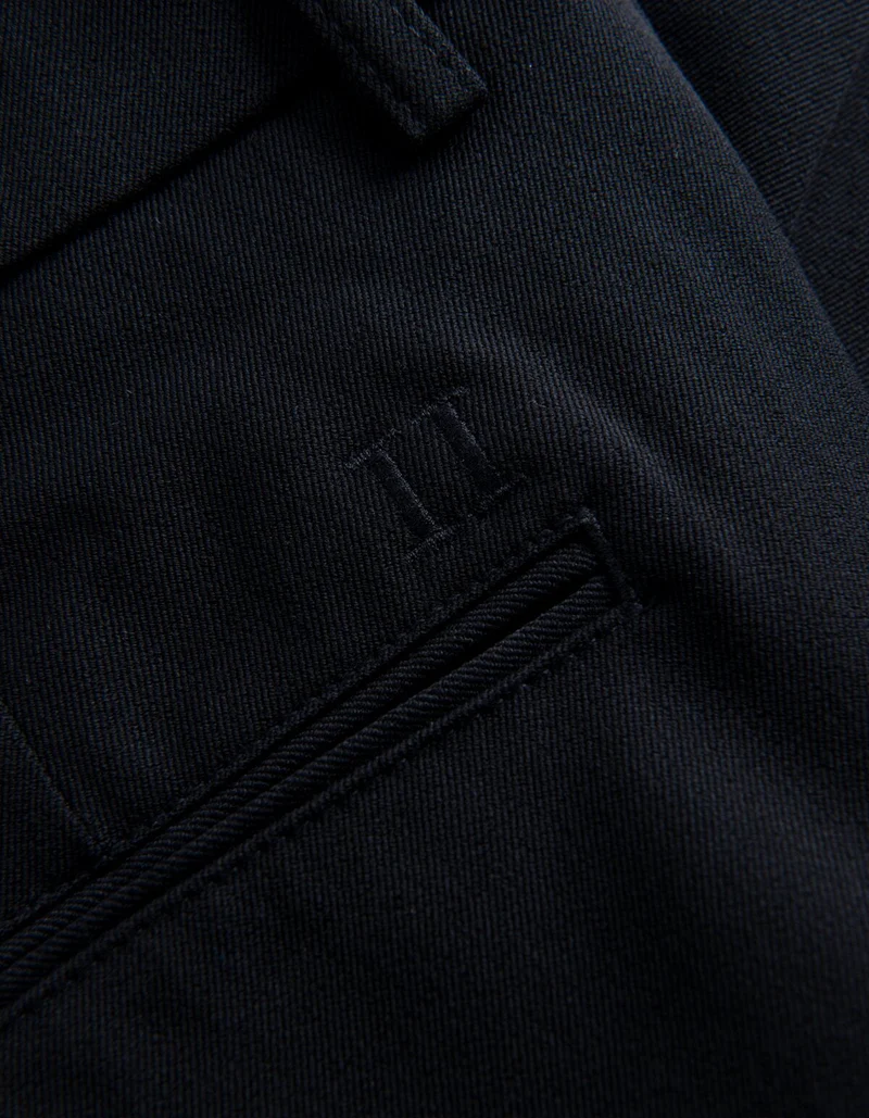 Les Deux COMO REG SUIT PANTS Dark Navy