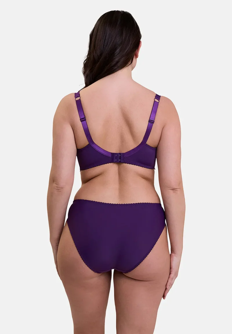 Slip Arum Mosaïc Imprimé Graphique Mûre