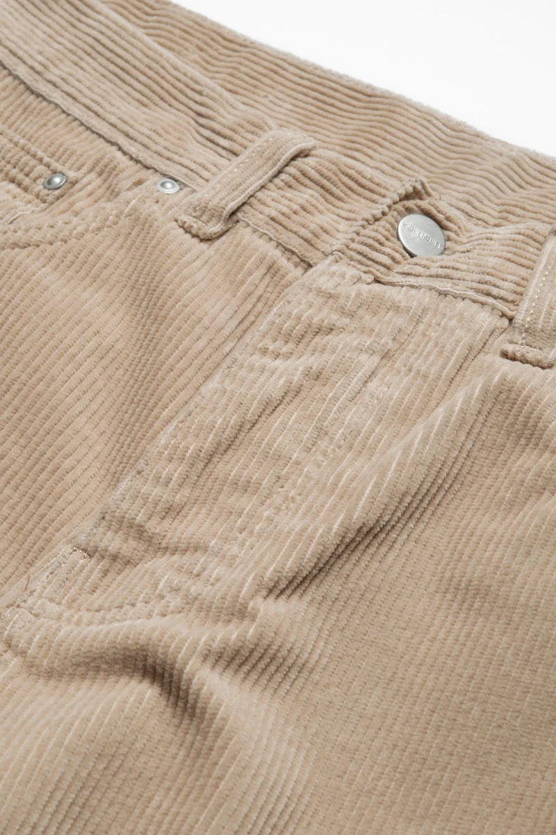 Carhartt Wip NEWEL CORDUROY PANT Wall rinsed