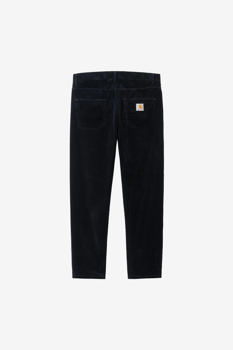 Carhartt Wip NEWEL CORDUROY PANT Dark Navy rinsed