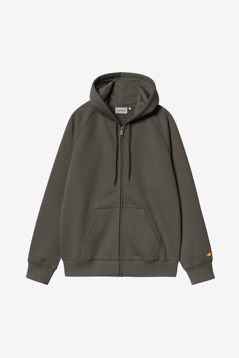Carhartt Wip HOODED CHASE JACKET Shungite / Gold