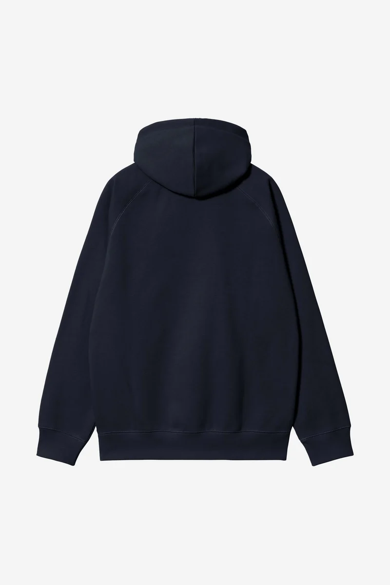 Carhartt Wip HOODED CHASE SWEAT Dark Navy / Gold
