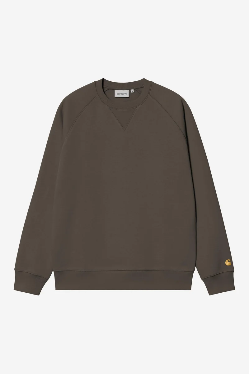 Carhartt Wip CHASE SWEAT Shungite / Gold