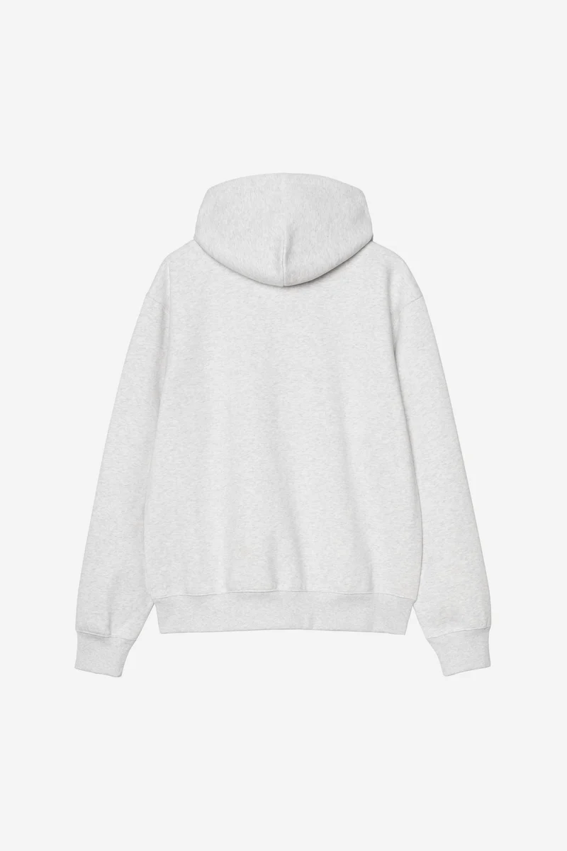 Carhartt Wip HOODED CARHARTT SWEAT Ash Heather / Graphite
