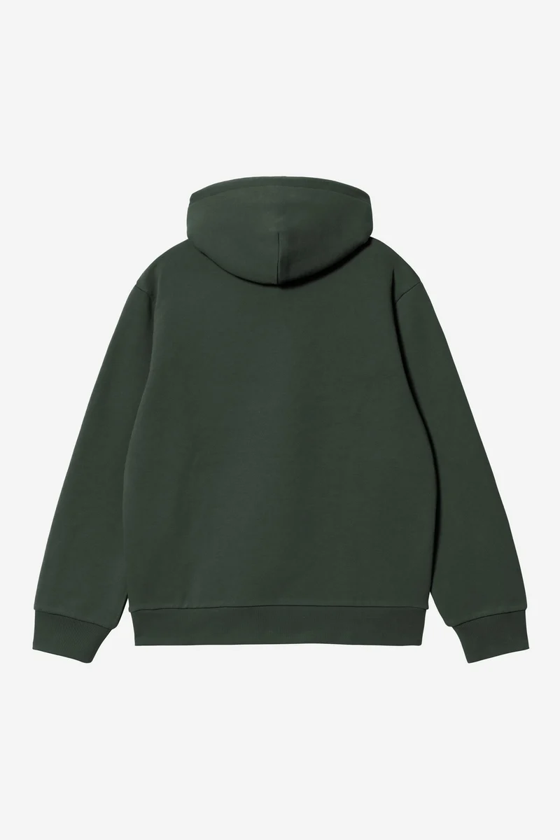Carhartt Wip HOODED CARHARTT SWEAT Dark Scarab / Palisander