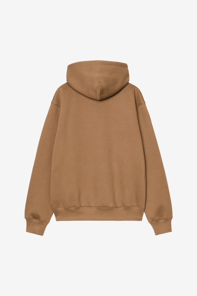 Carhartt Wip HOODED CARHARTT SWEAT WIP H Brown / Black