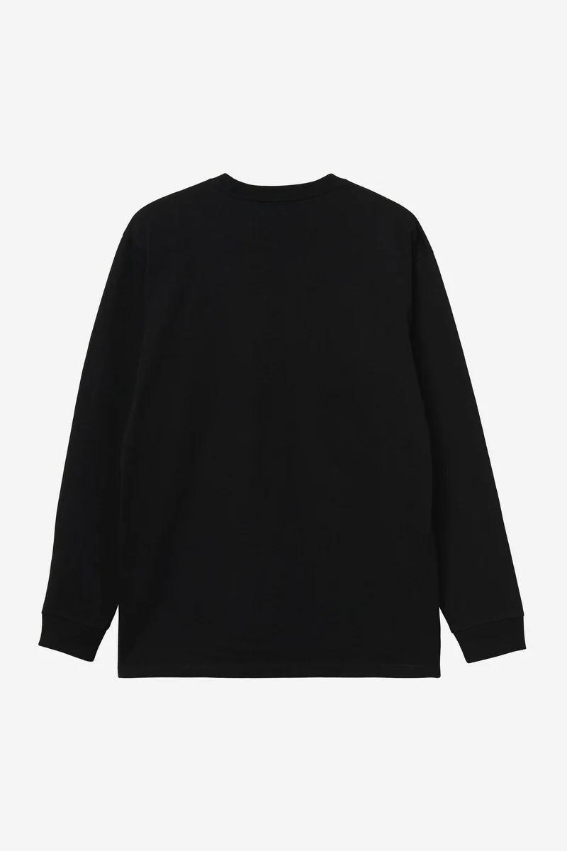 Carhartt Wip CHASE L/S TEE Black / Gold