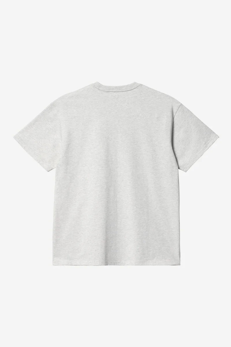 Carhartt Wip CHASE S/S TEE Ash Heather / Gold
