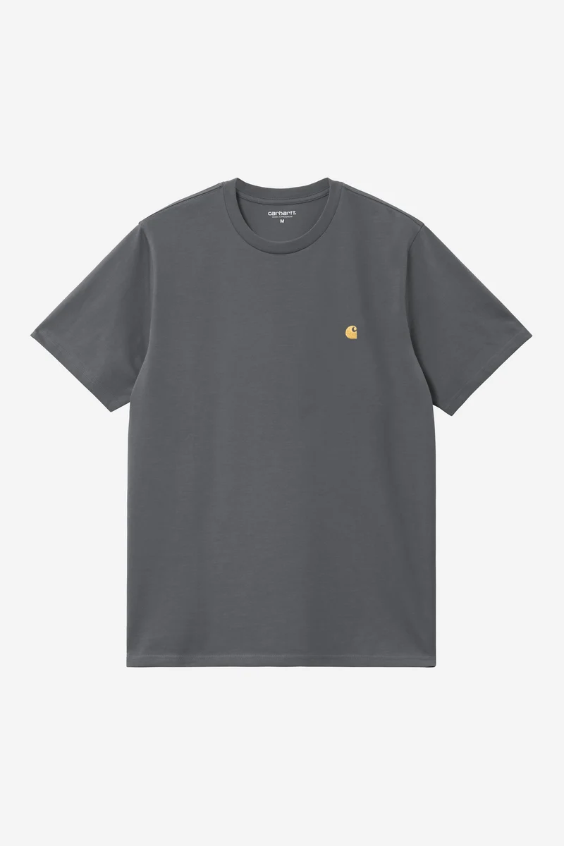 Carhartt Wip CHASE S/S TEE Styx / Gold