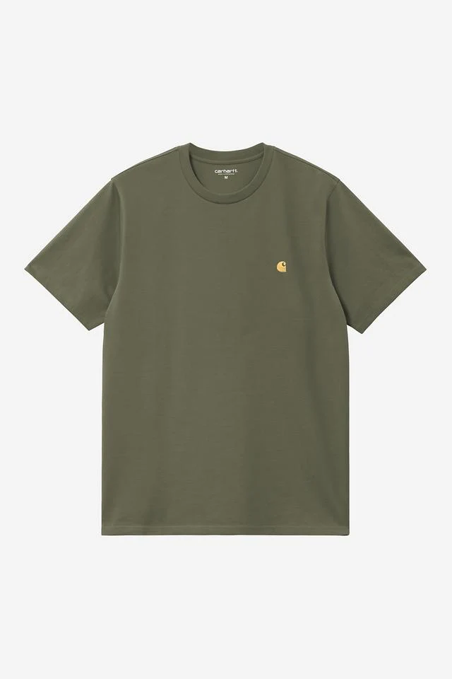 Carhartt Wip CHASE S/S TEE Leaf / Gold