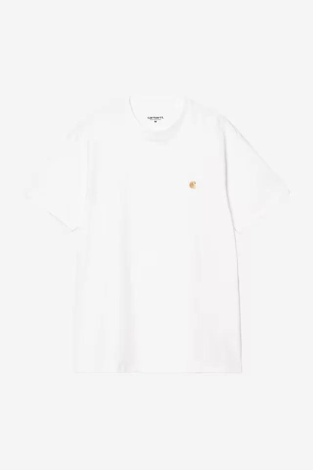 T Shirt Carhartt Wip CHASE S/S TEE White Gold