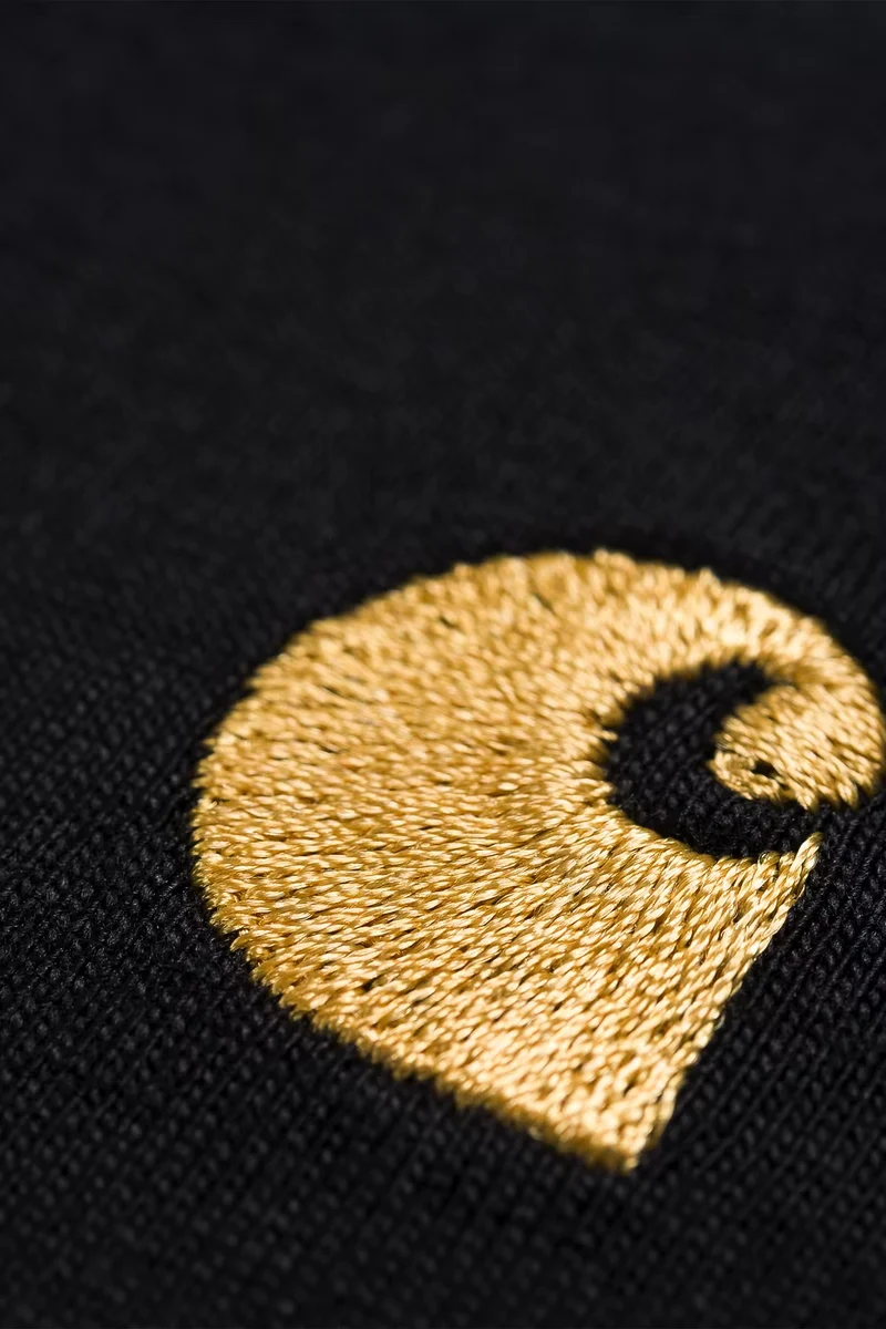 Carhartt Wip CHASE S/S TEE Black / Gold