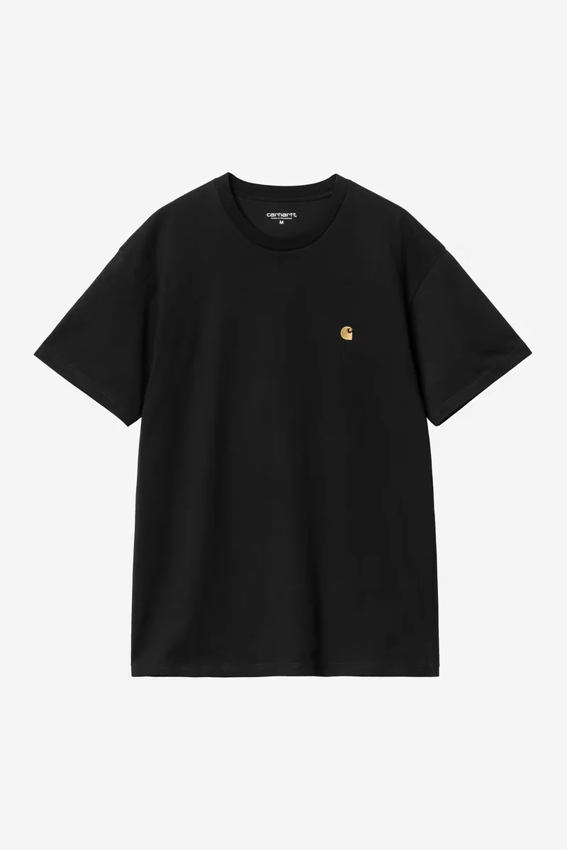 Carhartt Wip CHASE S/S TEE Black / Gold