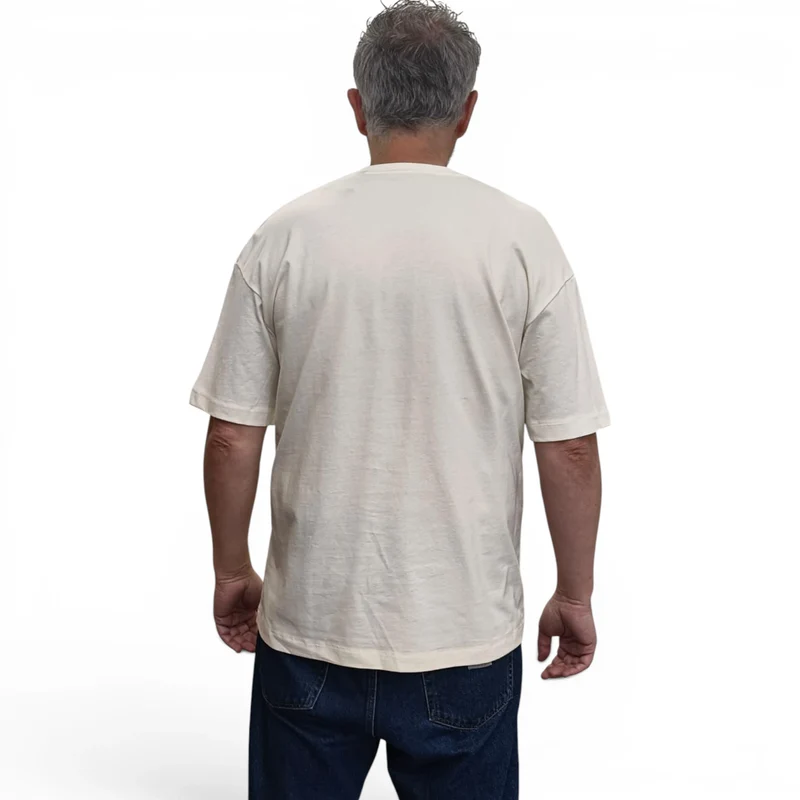 T Shirt Saint-Etienne Child Of Sainté 3D EMB COS S/S T Coconut Milk