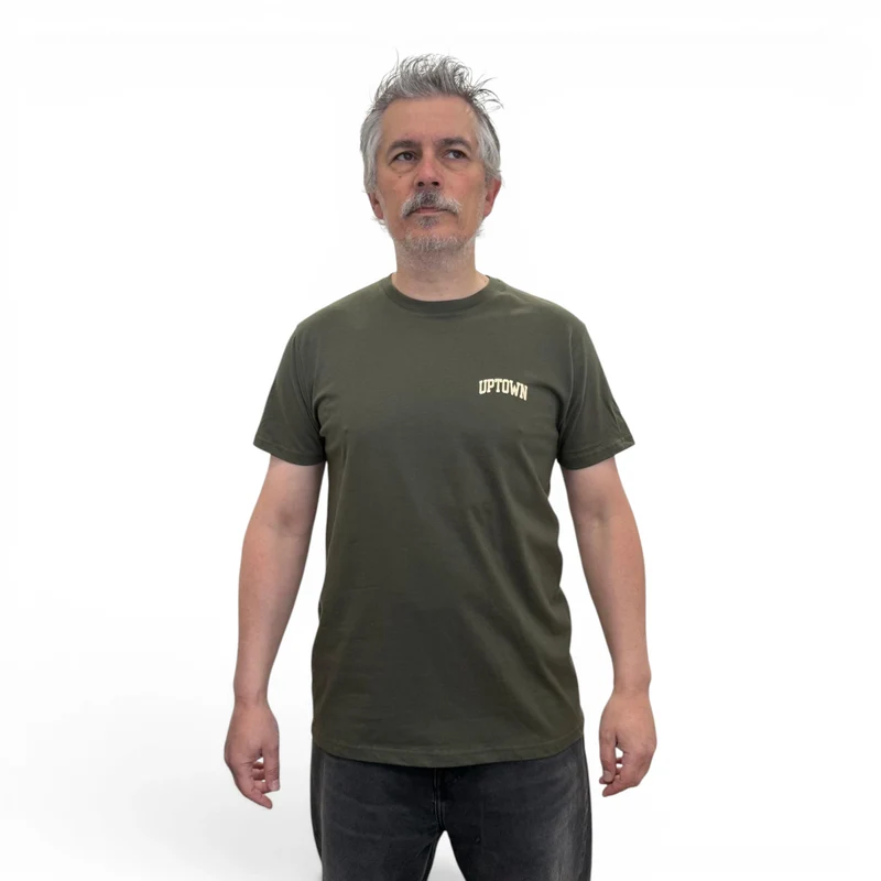T Shirt Saint-Etienne Child Of Sainté BACK COS Urban Khaki/Natural