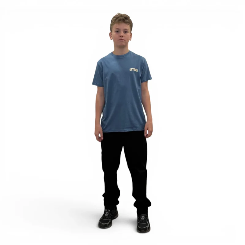 T Shirt Saint-Etienne Child Of Sainté BACK COS Stone Blue/Natural
