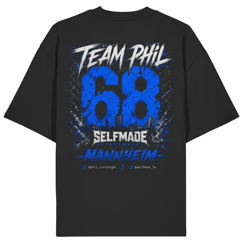 Team Phil 3 - Organic Oversize Shirt