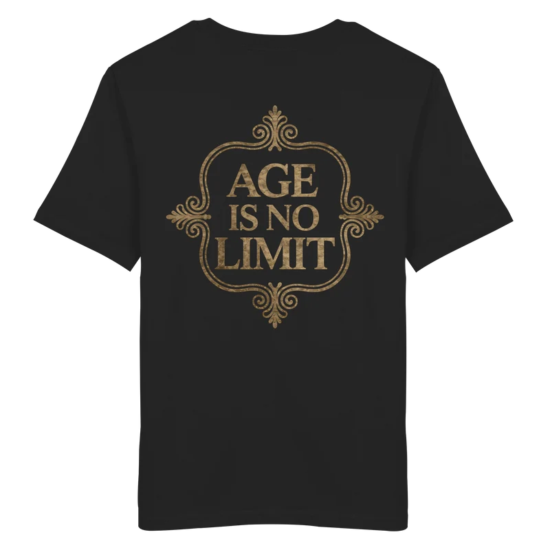 Age is No Limit² Gold No45 - Organic Shirt