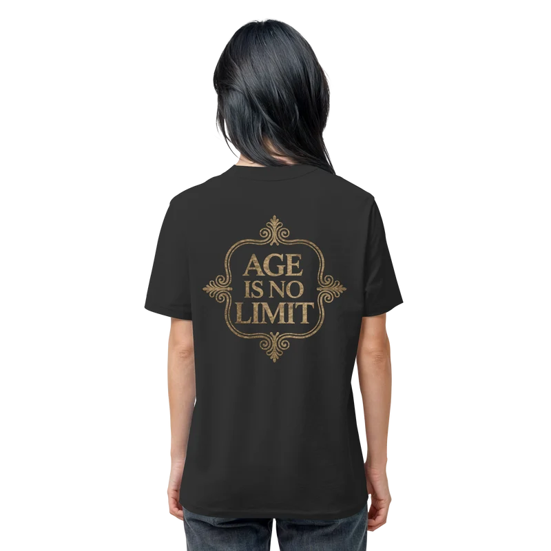 Age is No Limit² Gold No45 - Organic Shirt