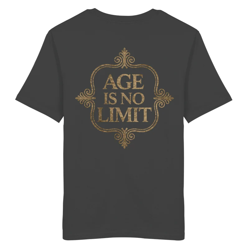 Age is No Limit² Gold No45 - Organic Shirt