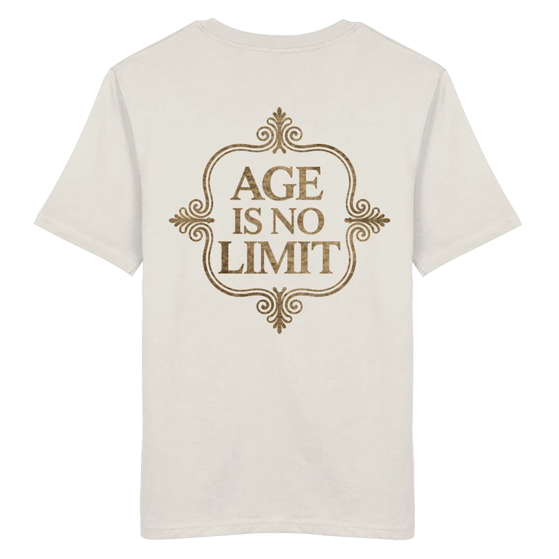 Age is No Limit² Gold No45 - Organic Shirt