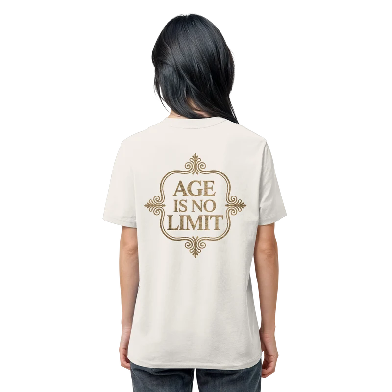 Age is No Limit² Gold No45 - Organic Shirt