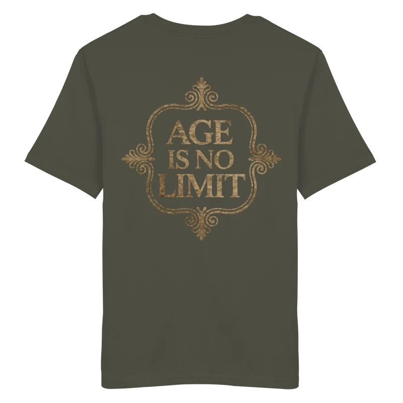 Age is No Limit² Gold No45 - Organic Shirt