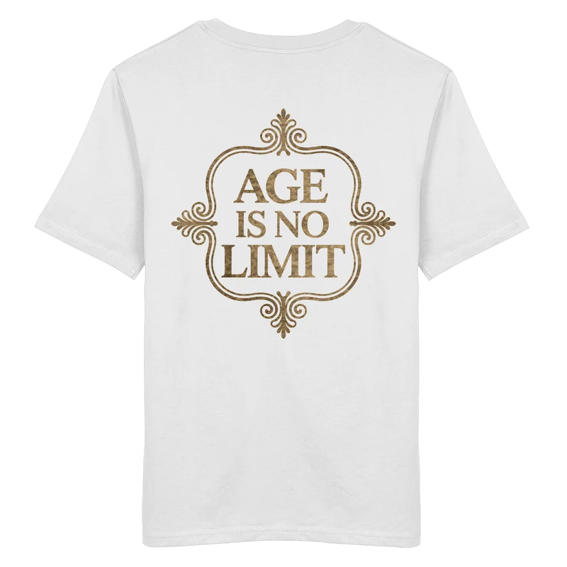 Age is No Limit² Gold No45 - Organic Shirt