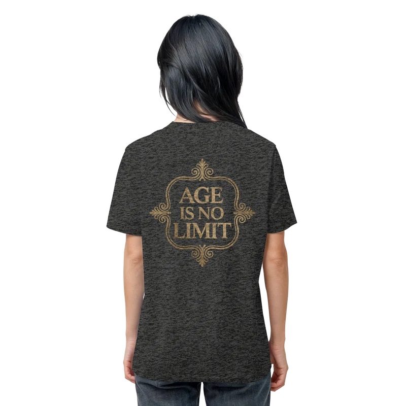 Age is No Limit² Gold No45 - Organic Shirt