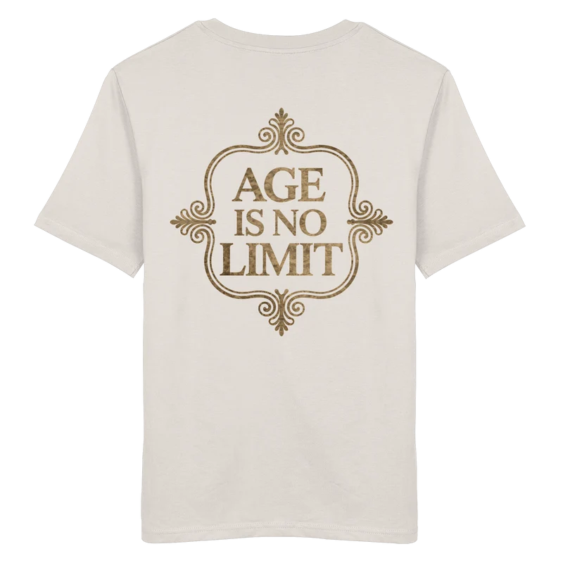 Age is No Limit² Gold No45 - Organic Shirt