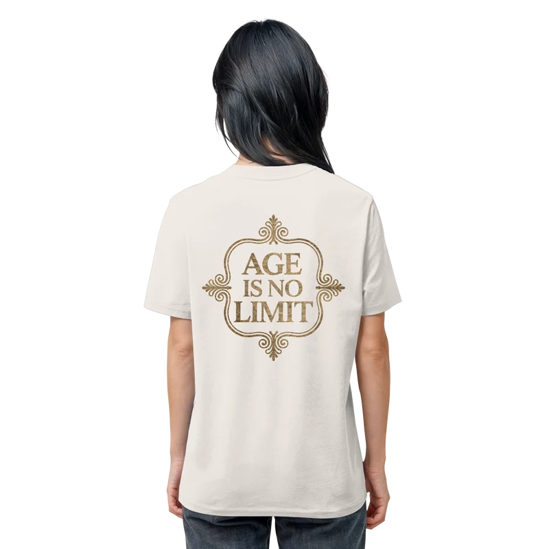 Age is No Limit² Gold No45 - Organic Shirt