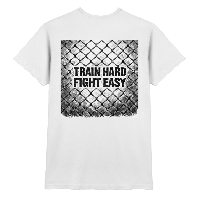 Train Hard Fight easy MuayThai No8 - Premium Shirt