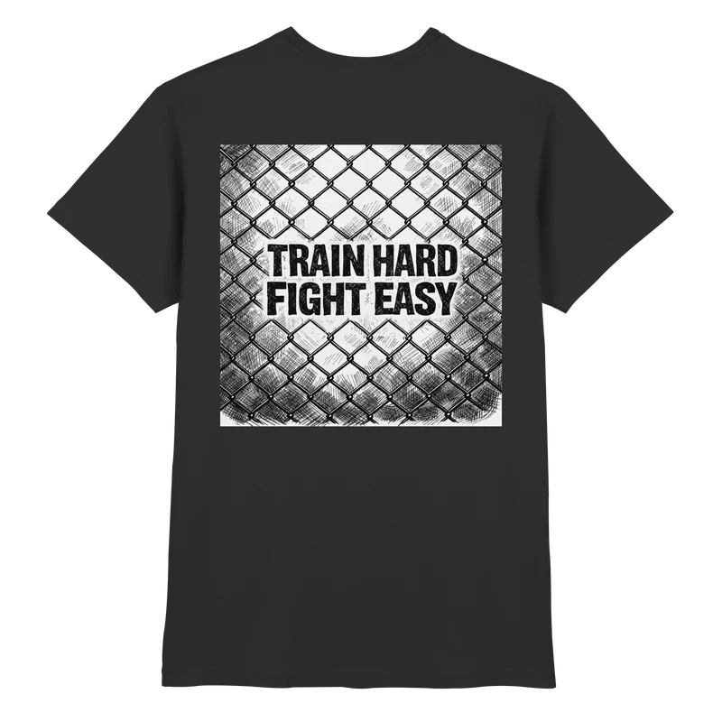 Train Hard Fight easy MuayThai No8 - Premium Shirt