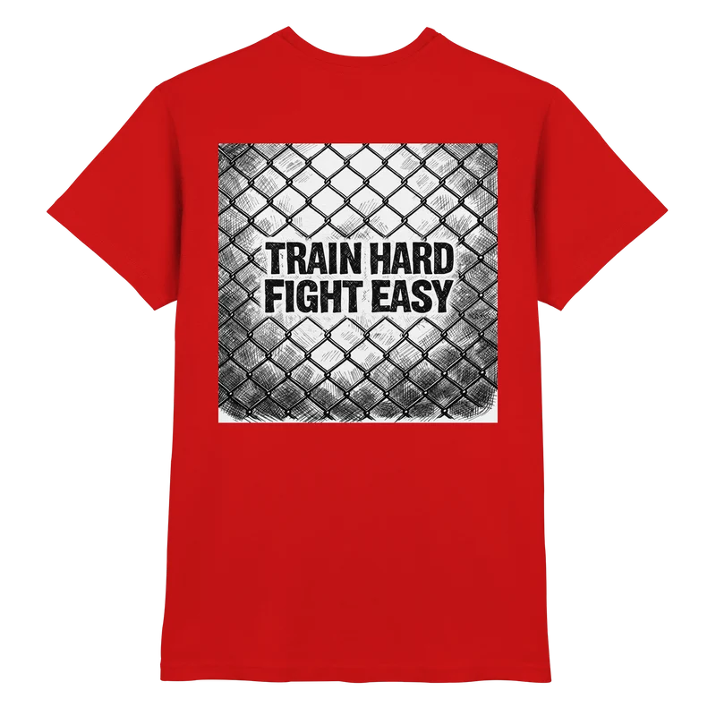 Train Hard Fight easy MuayThai No8 - Premium Shirt