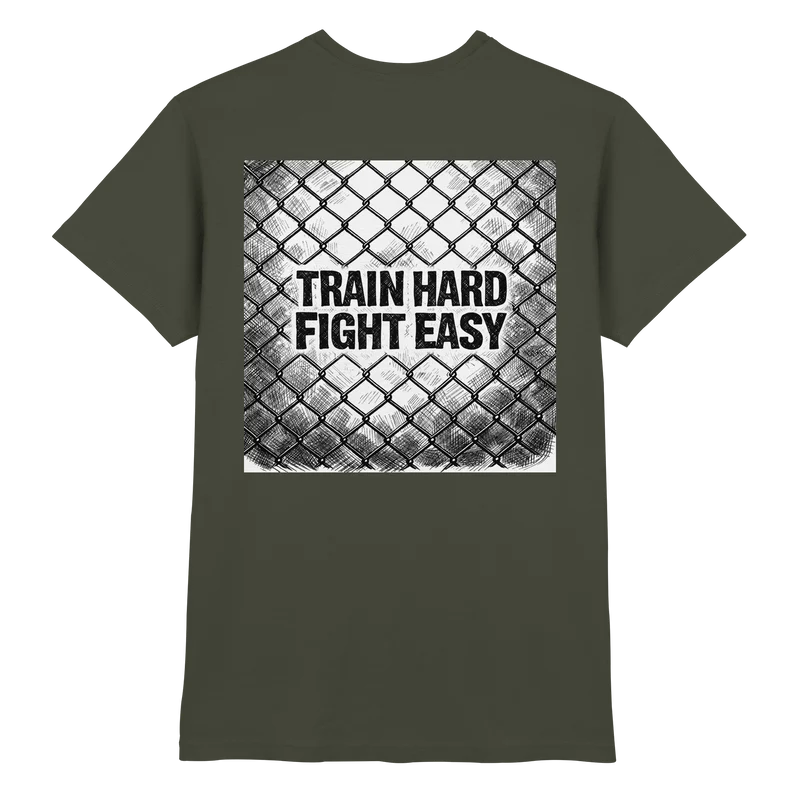 Train Hard Fight easy MuayThai No8 - Premium Shirt