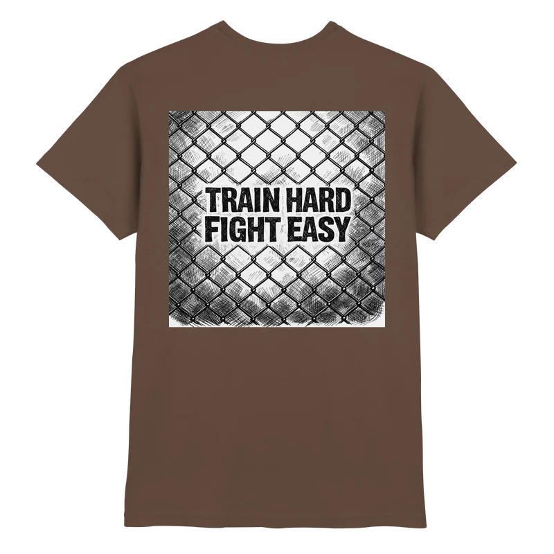 Train Hard Fight easy MuayThai No8 - Premium Shirt