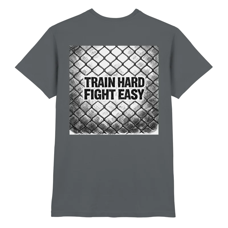 Train Hard Fight easy MuayThai No8 - Premium Shirt