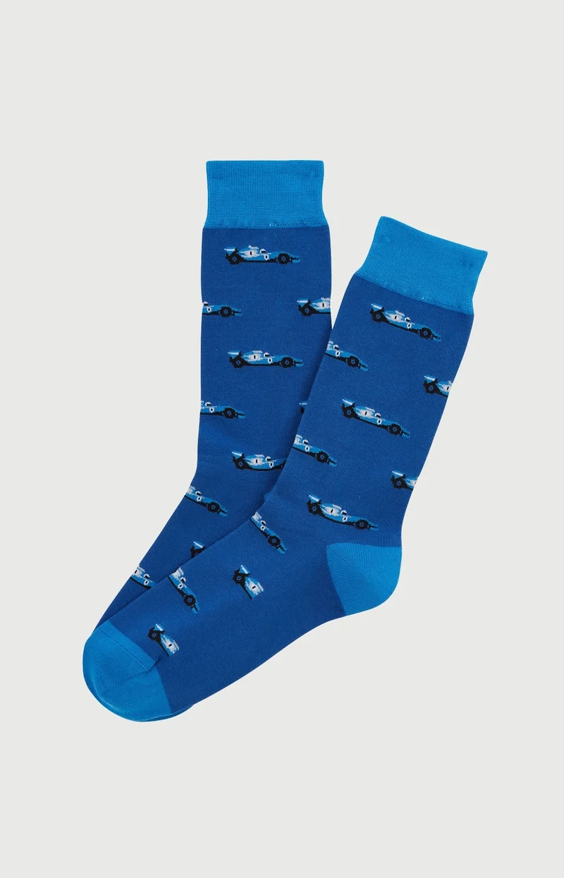 Chaussettes en coton - Le Grand Prix du Sommeil Bleu
