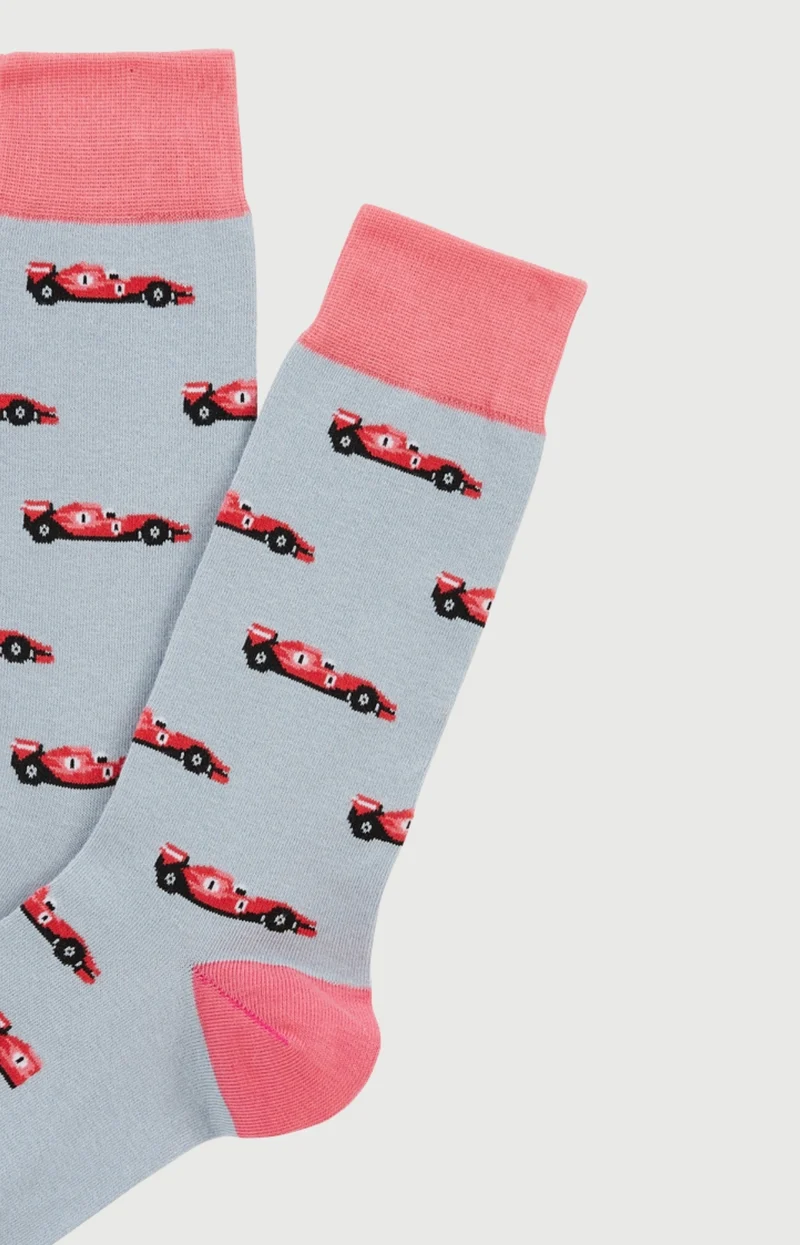 Chaussettes en coton - Le Grand Prix du Sommeil Ciel