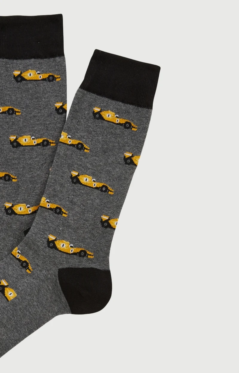 Chaussettes en coton - Le Grand Prix du Sommeil Gris
