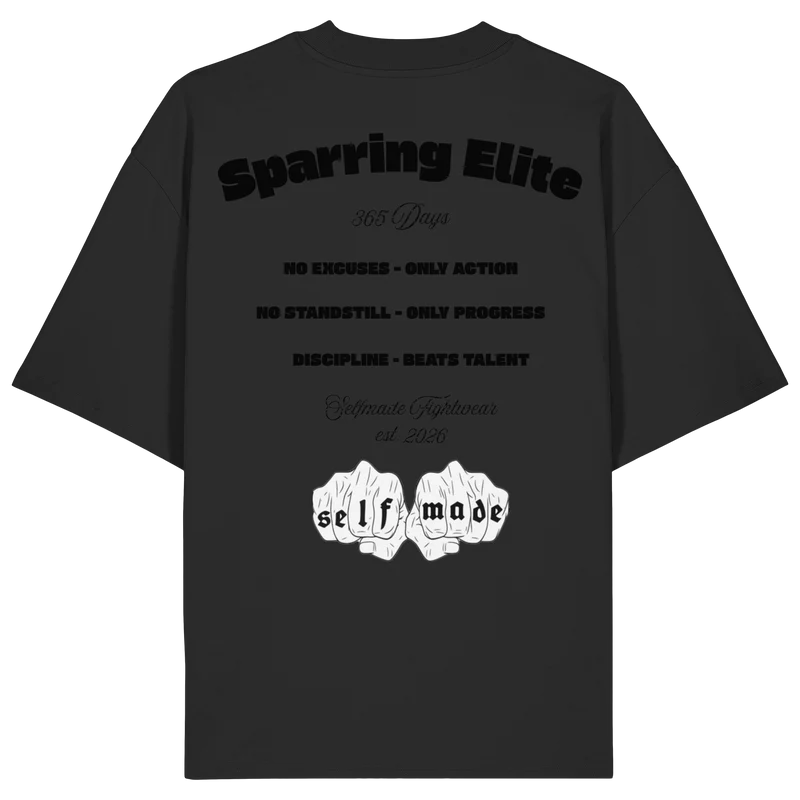 Sparring Gold No34 - Organic Oversize Shirt