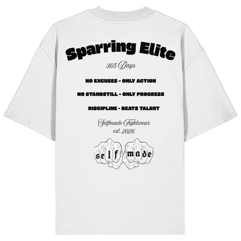 Sparring Gold No34 - Organic Oversize Shirt