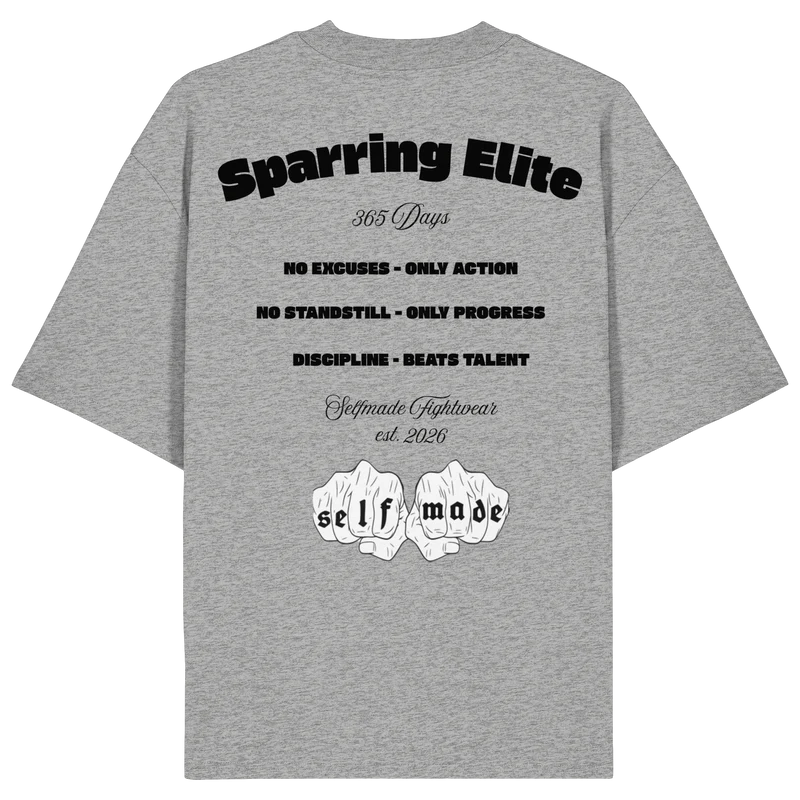 Sparring Gold No34 - Organic Oversize Shirt