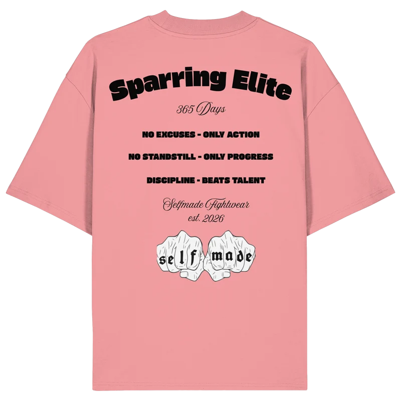 Sparring Gold No34 - Organic Oversize Shirt