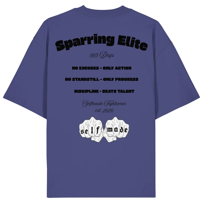 Sparring Gold No34 - Organic Oversize Shirt
