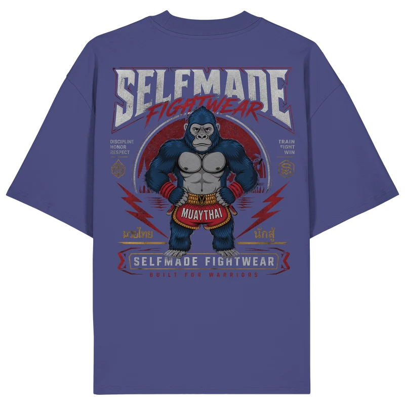 Gorilla Animal No5 - Organic Oversize Shirt
