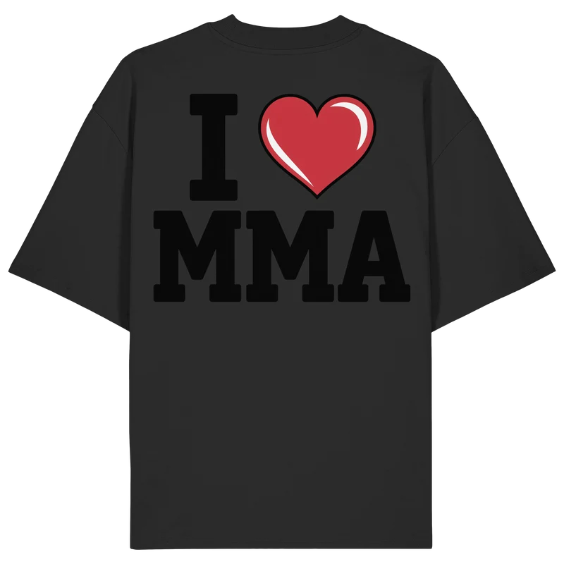 Love MMA Gold No33 - Organic Oversize Shirt