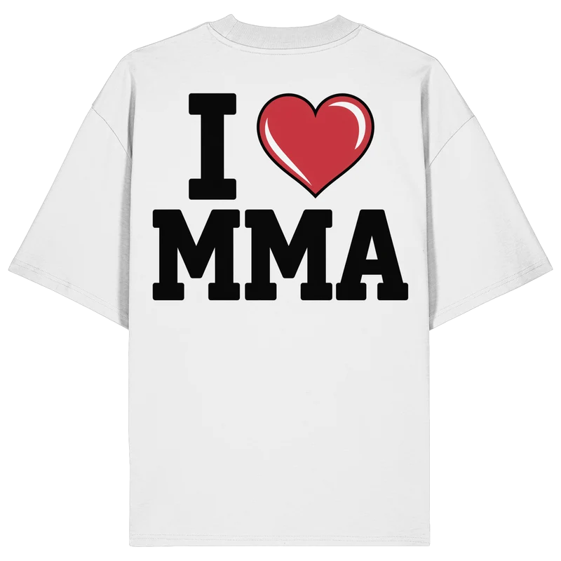 Love MMA Gold No33 - Organic Oversize Shirt
