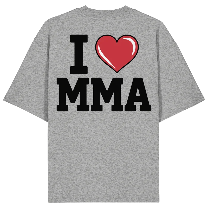 Love MMA Gold No33 - Organic Oversize Shirt
